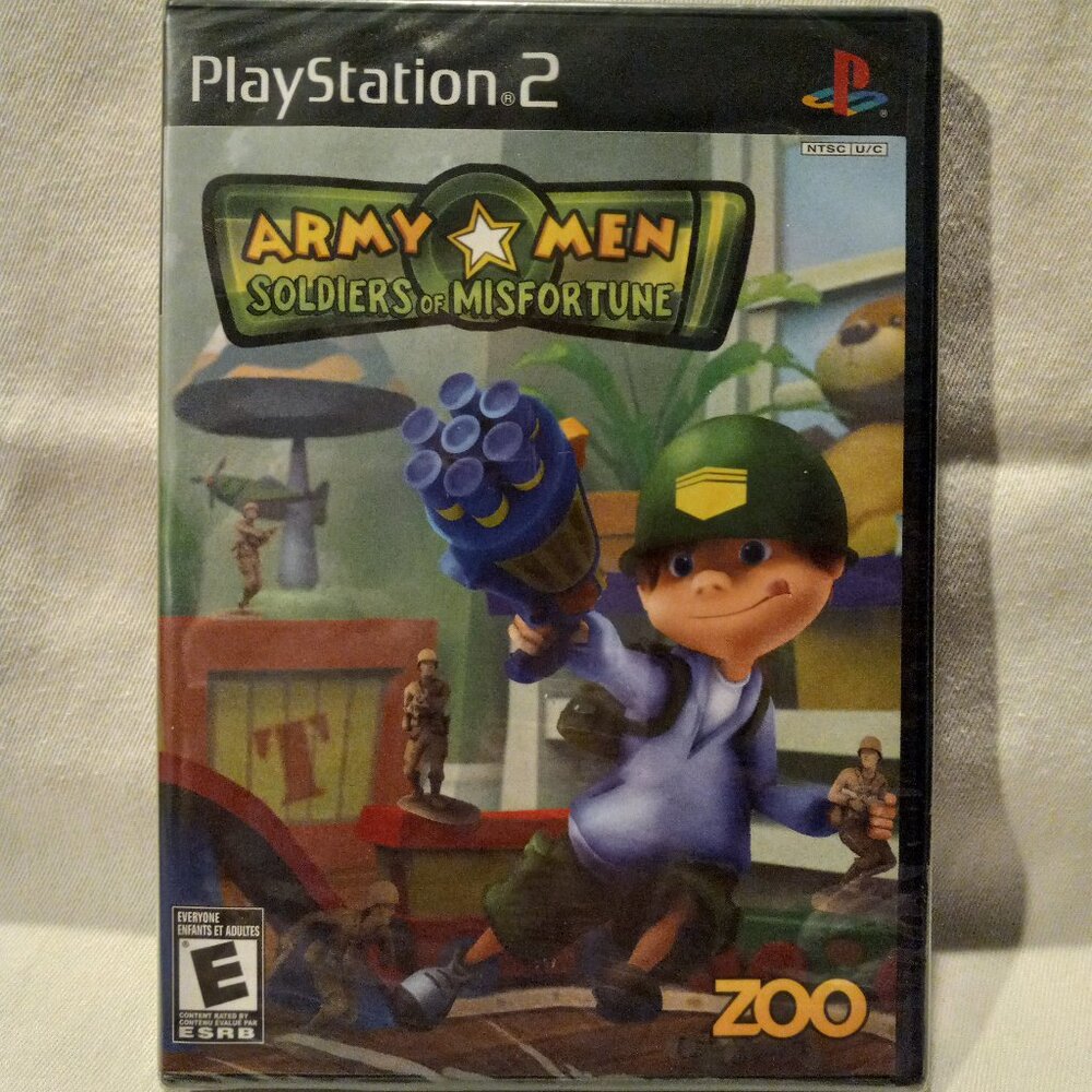 PS2 Army Men: Soldiers of Misfortune NEW - SEALED